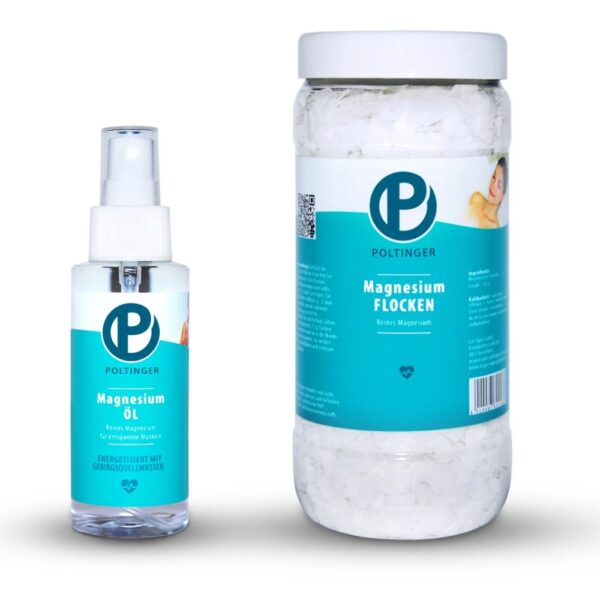 Poltinger Set: Magnesium Spray & Magnesium Flocken